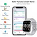 Smart Watch, 1.69'' Smartwatch for Android Phones and iOS Phones Compatible with iPhone Samsung, IP68 Waterproof Fitness Tracker with Heart Rate and Sleep Monitor Smart Watches for Men Women